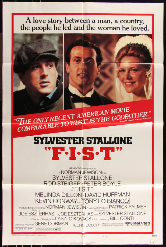 F.I.S.T. (1978) Original US One Sheet Movie Poster