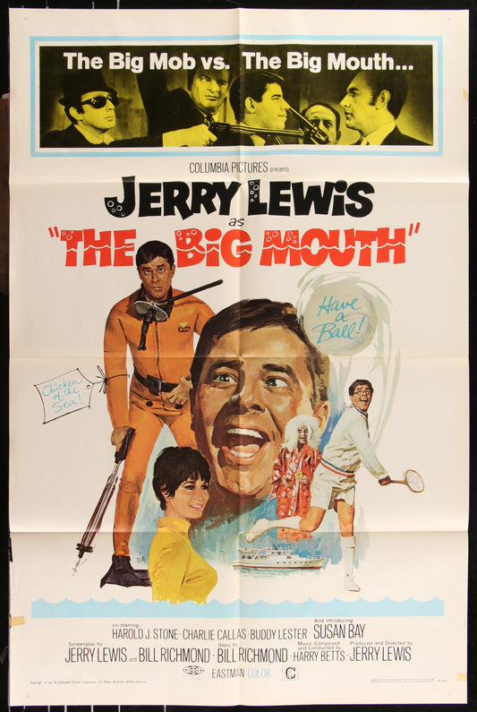 The Big Mouth (1967) Original US One Sheet Movie Poster