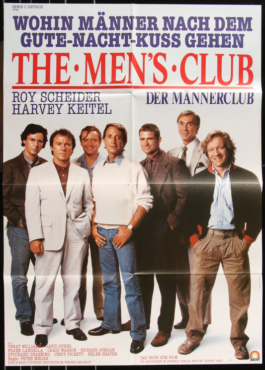 The Men's Club (1986) Original German A1 Movie Poster