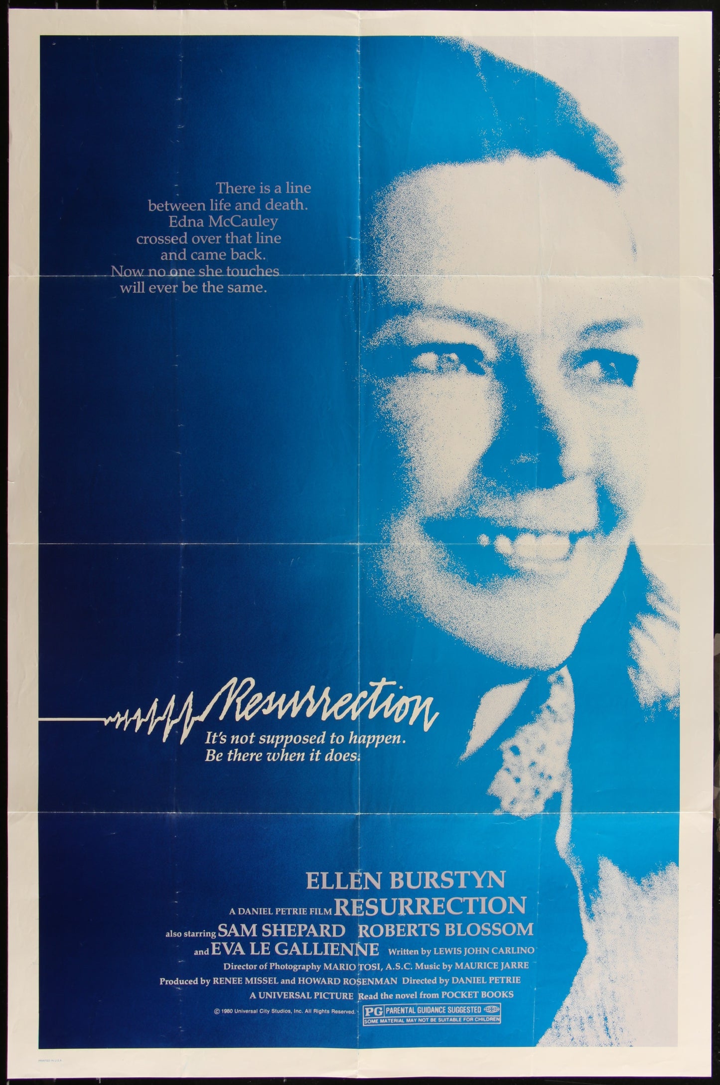 Resurrection (1980) Original US One Sheet Cinema Poster