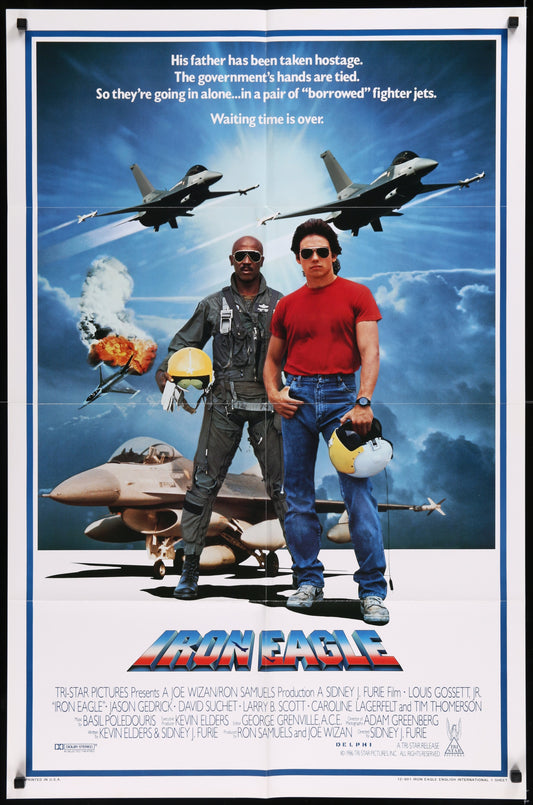 Iron Eagle (1986) Original US One Sheet Movie Poster