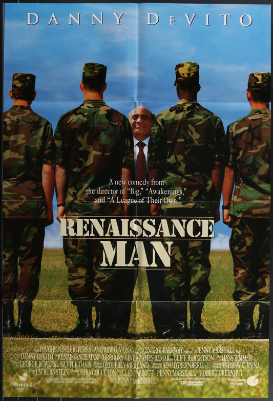 Renaissance Man (1994) Original US One Sheet Movie Poster