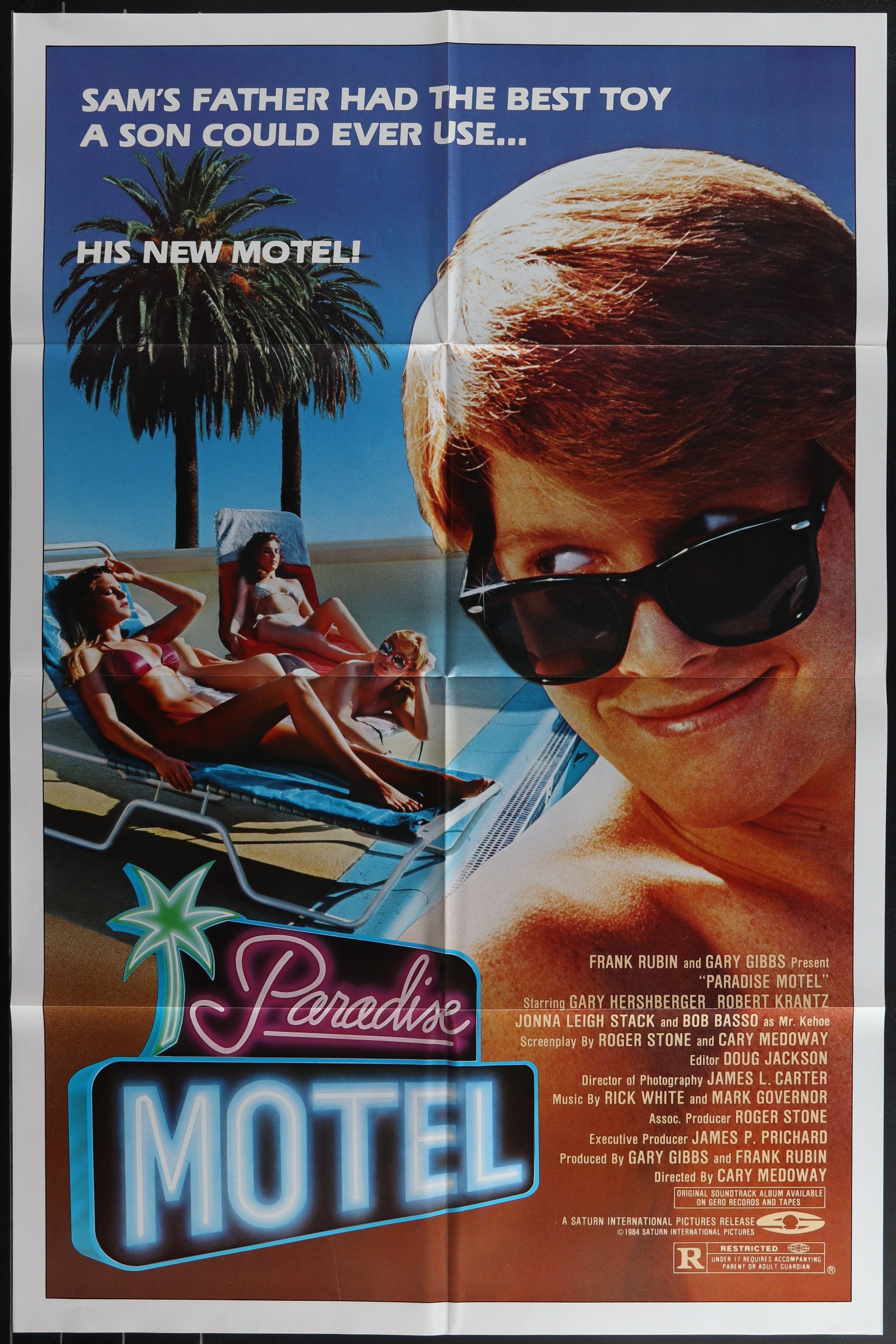 Paradise Motel (1984) Original US One Sheet Movie Poster