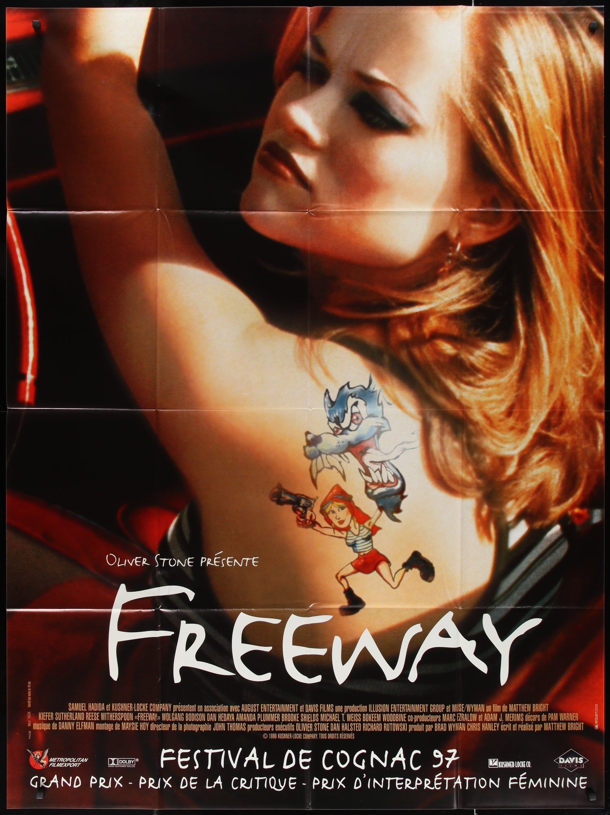 Freeway (1997) Original French Grande Movie Poster