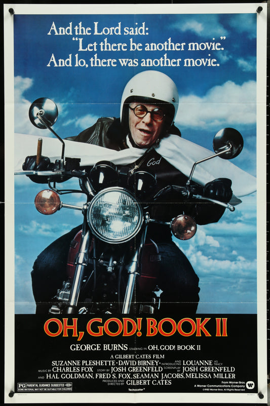 Oh, God! Book II (1980) Original US One Sheet Movie Poster