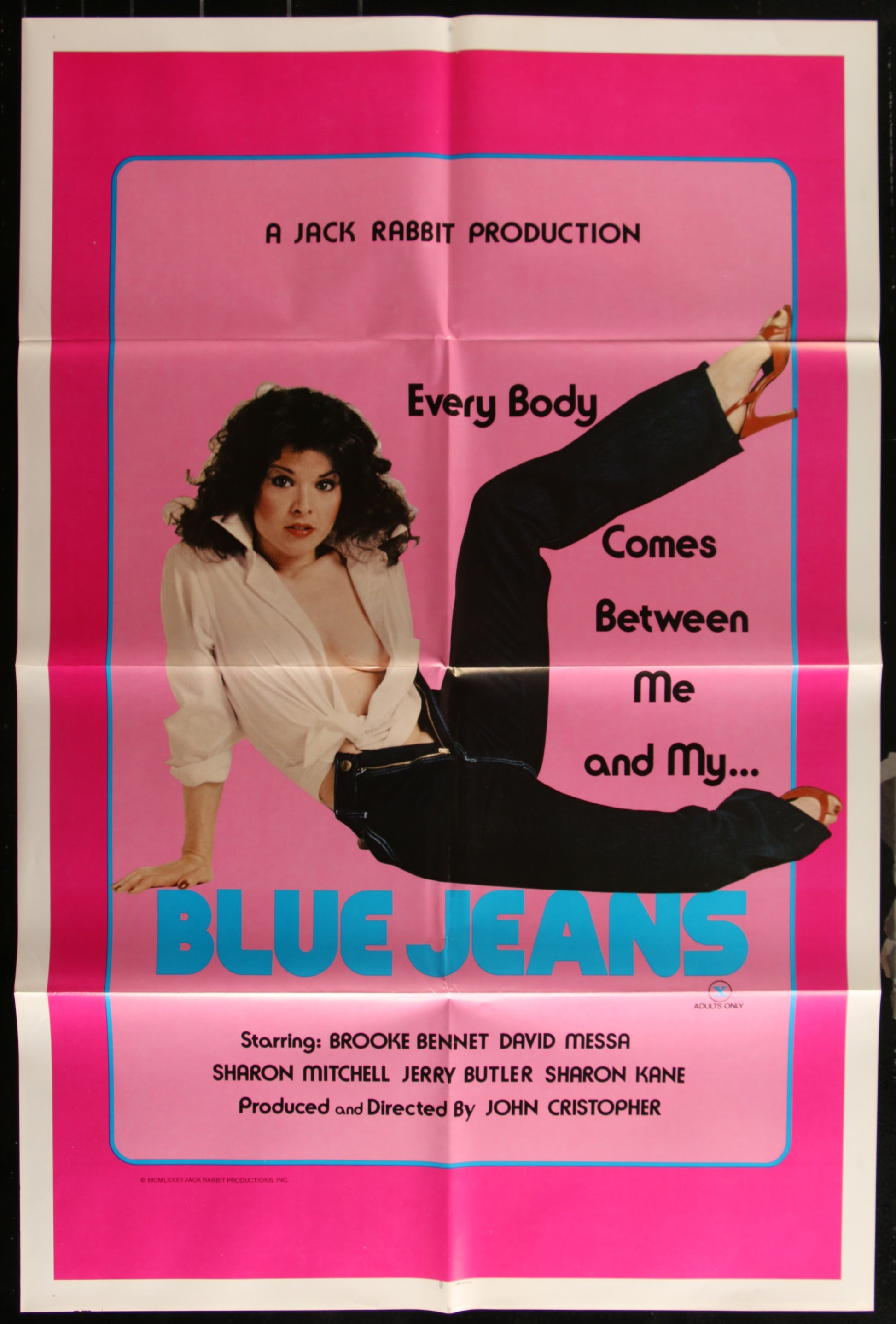 Blue Jeans (1982) Original US One Sheet Movie Poster