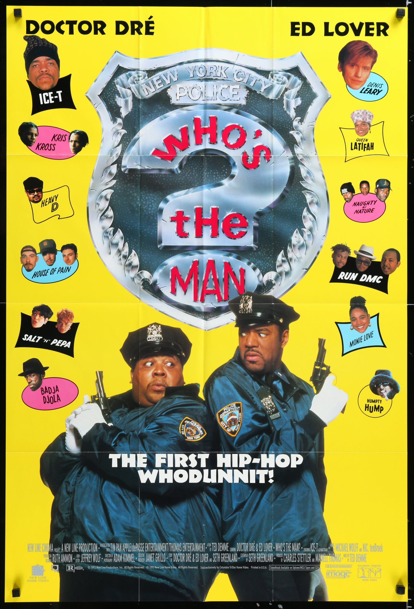 Who's The Man (1993) Original US One Sheet Movie Poster