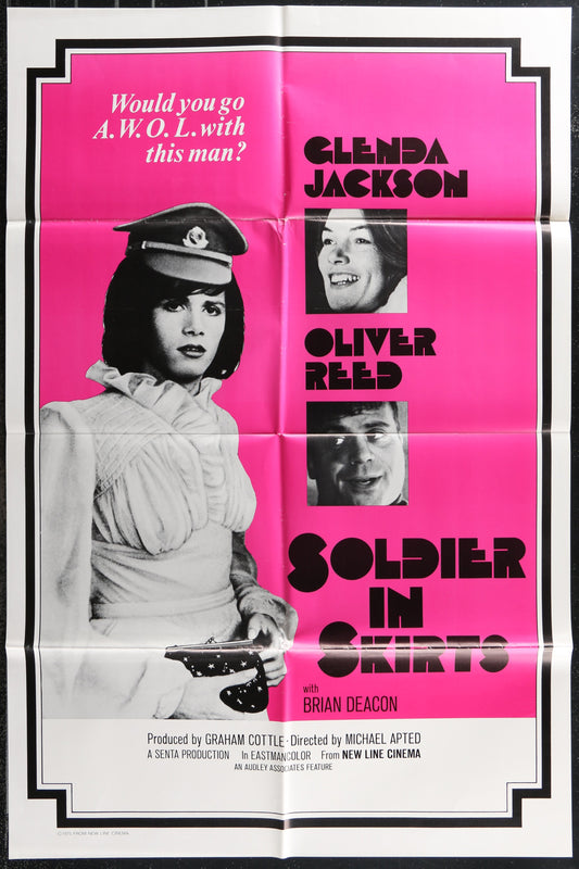 Soldier In Skirts (1975 RR) Original US One Sheet Movie Poster