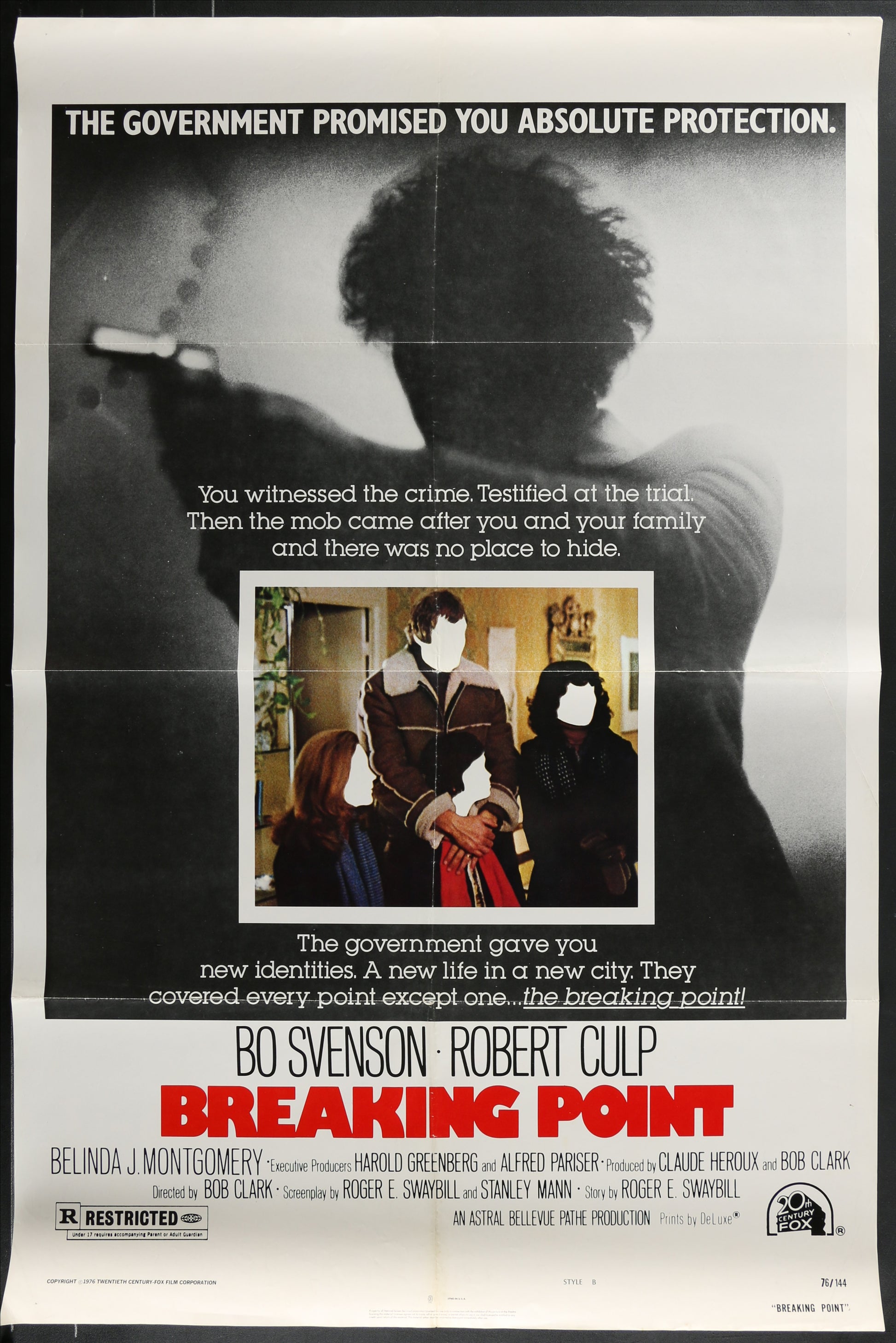Breaking Point (1976) Original US One Sheet Movie Poster