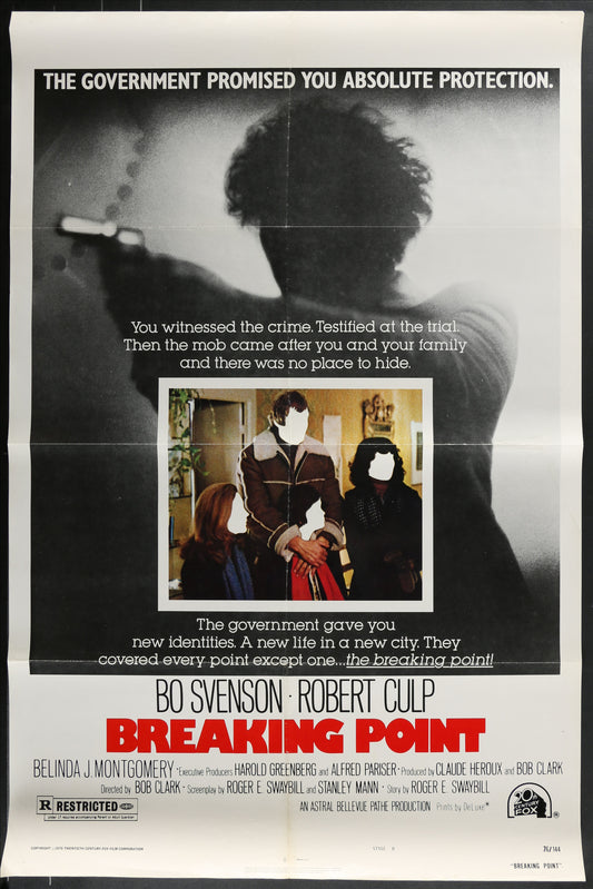 Breaking Point (1976) Original US One Sheet Movie Poster