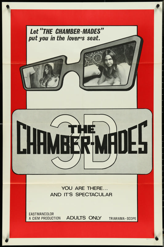 The Chamber-Mades 3-D (1974) Original US One Sheet Movie Poster
