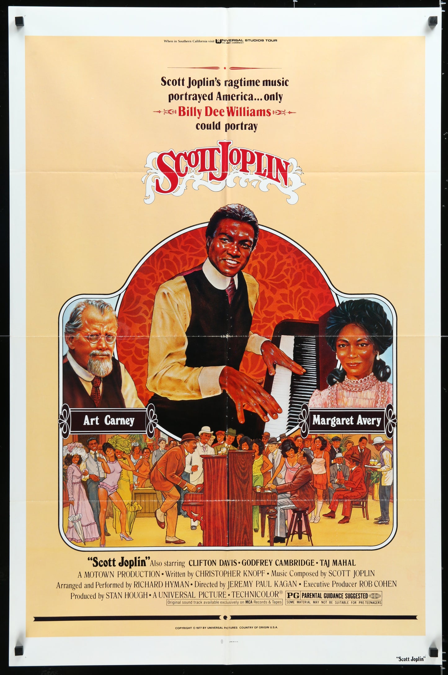 Scott Joplin (1977) Original US One Sheet Movie Poster