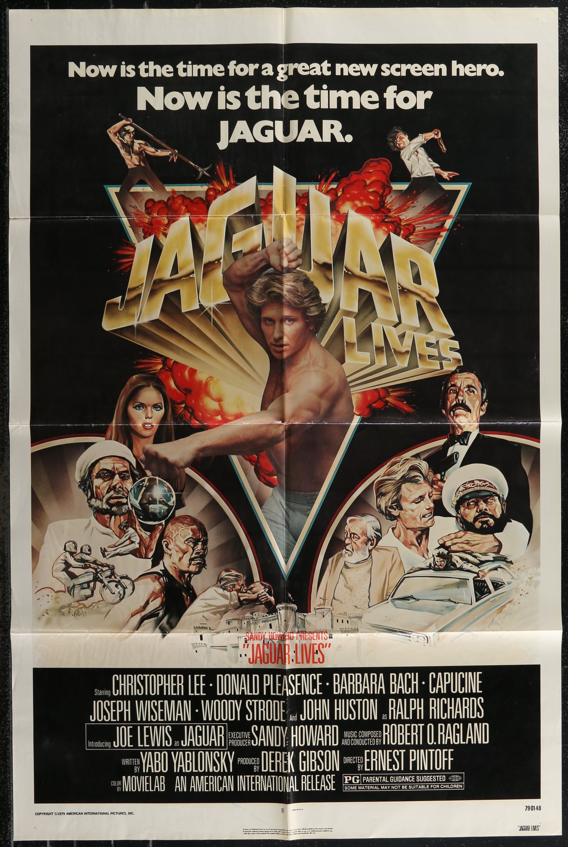 Jaguar Lives (1979) Original US One Sheet Movie Poster