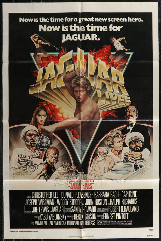 Jaguar Lives (1979) Original US One Sheet Movie Poster