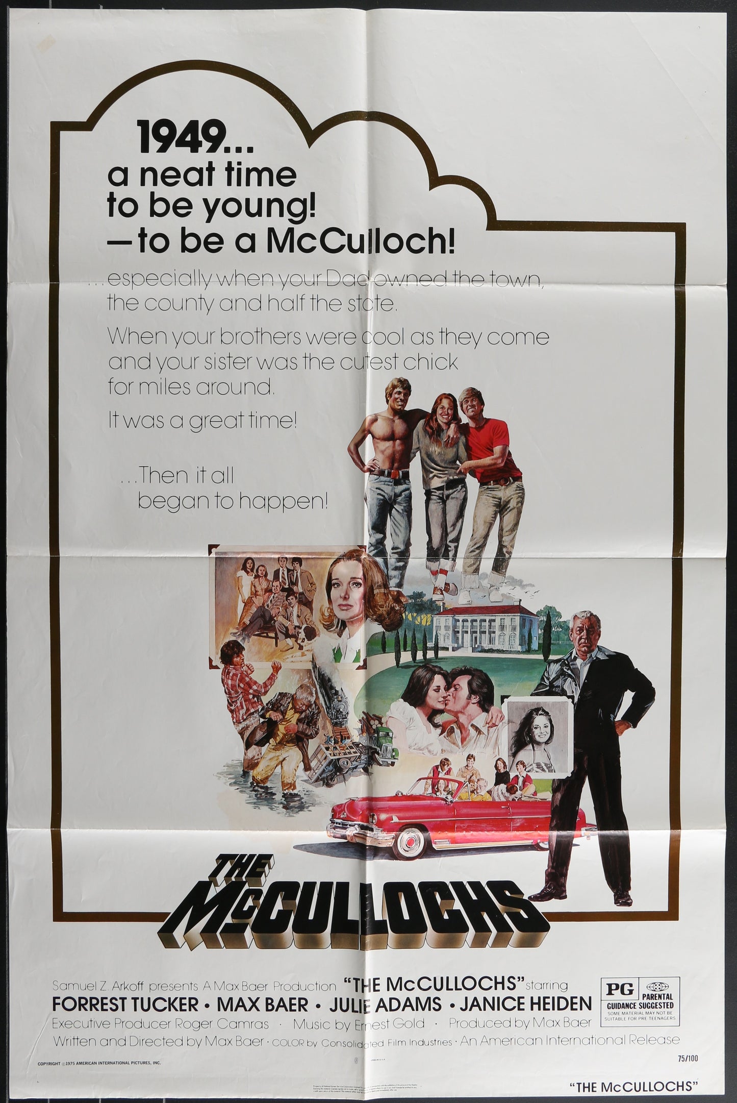 The McCullochs (1975) Original US One sheet Movie Poster