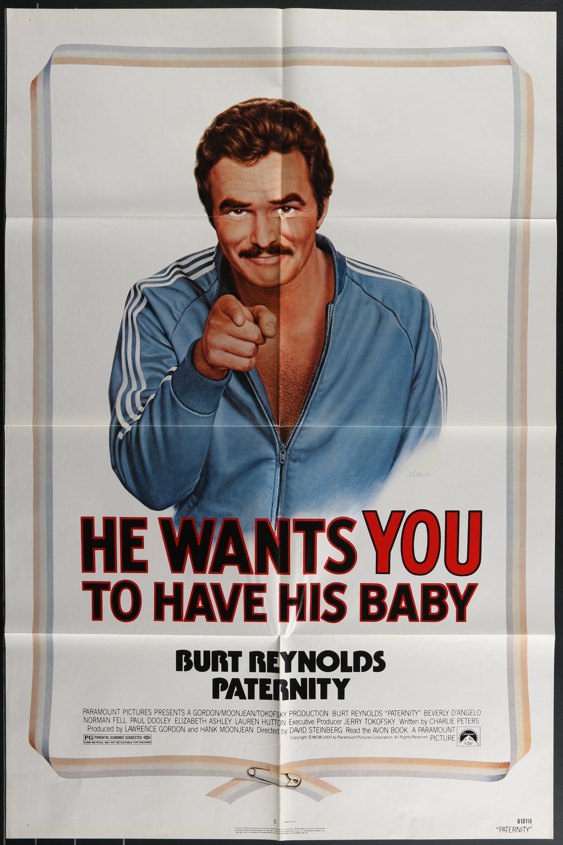 Paternity (1981) Original US One Sheet Movie Poster