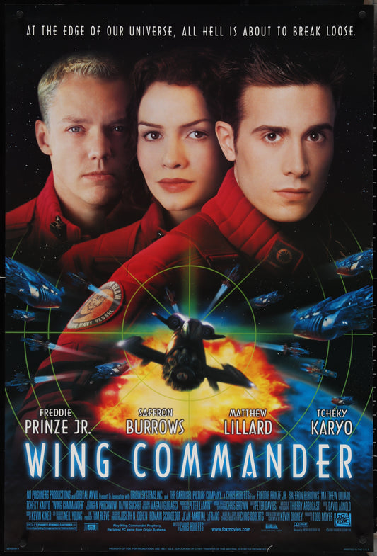 Wing Commander (1999) Original US One Sheet Movie Poster