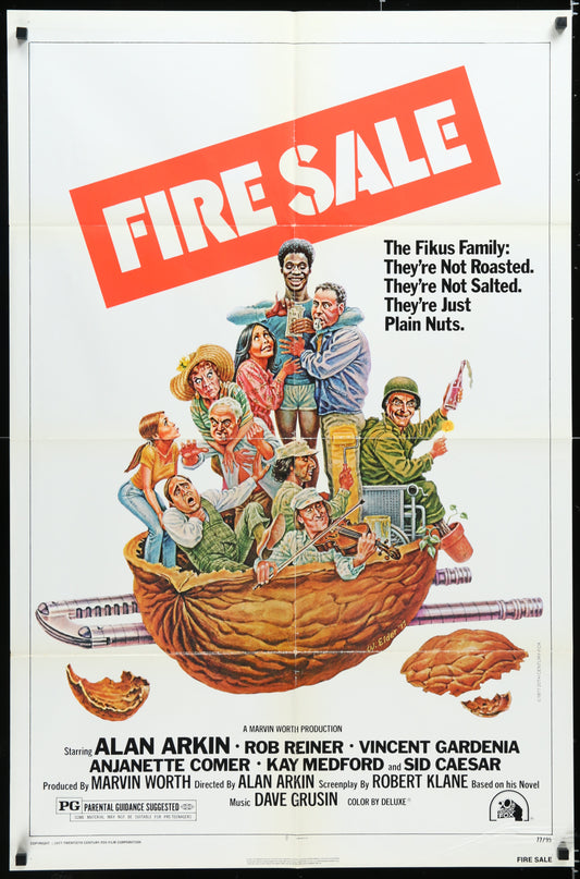 Fire Sale (1977) Original US One Sheet Movie Poster