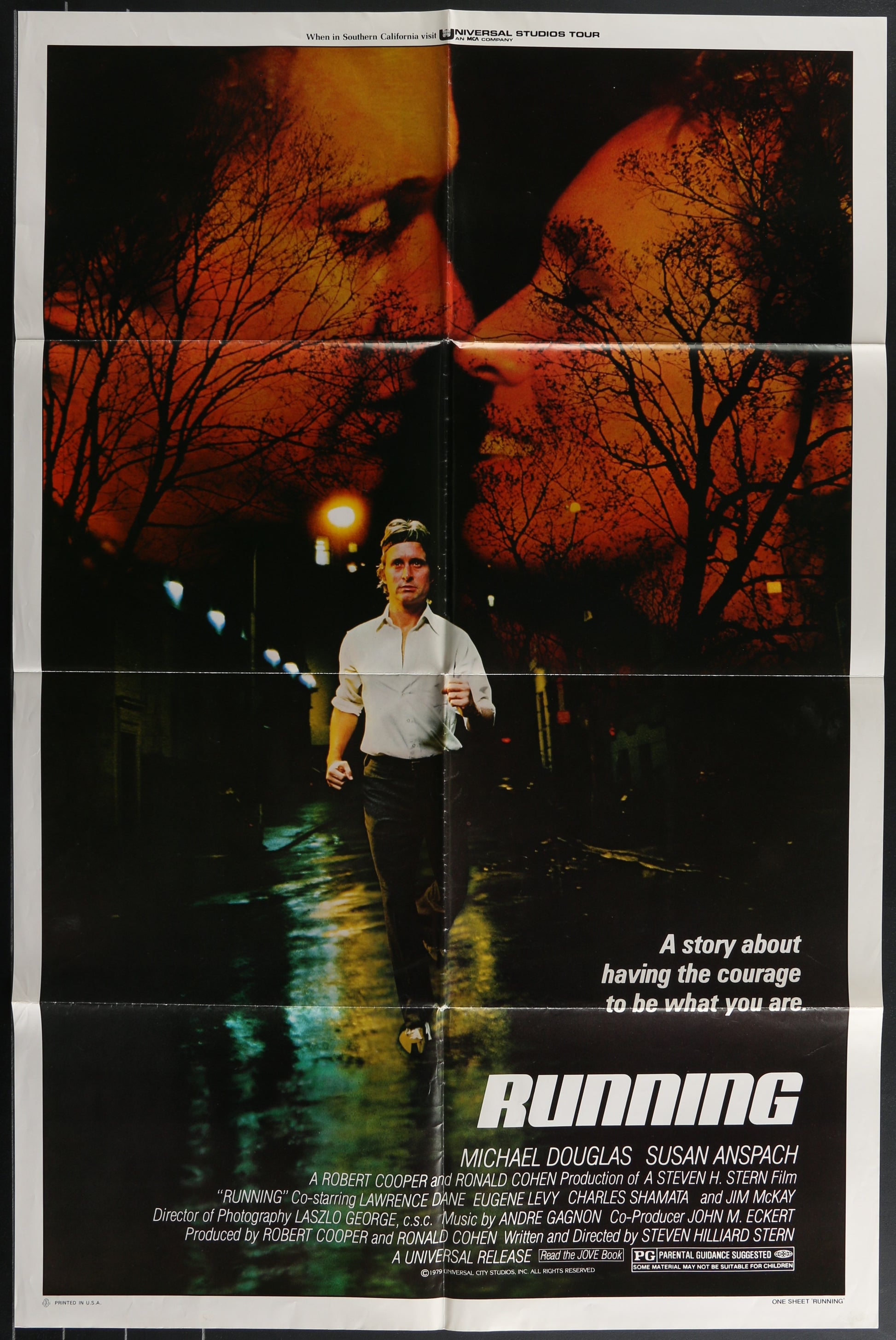 Running (1979) Original US One Sheet Movie Poster