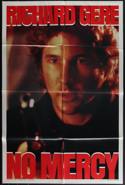 No Mercy (1986) Original US One Sheet Movie Poster
