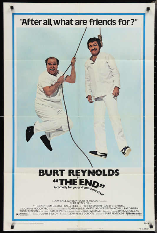 The End (1978) Original US One Sheet Movie Poster