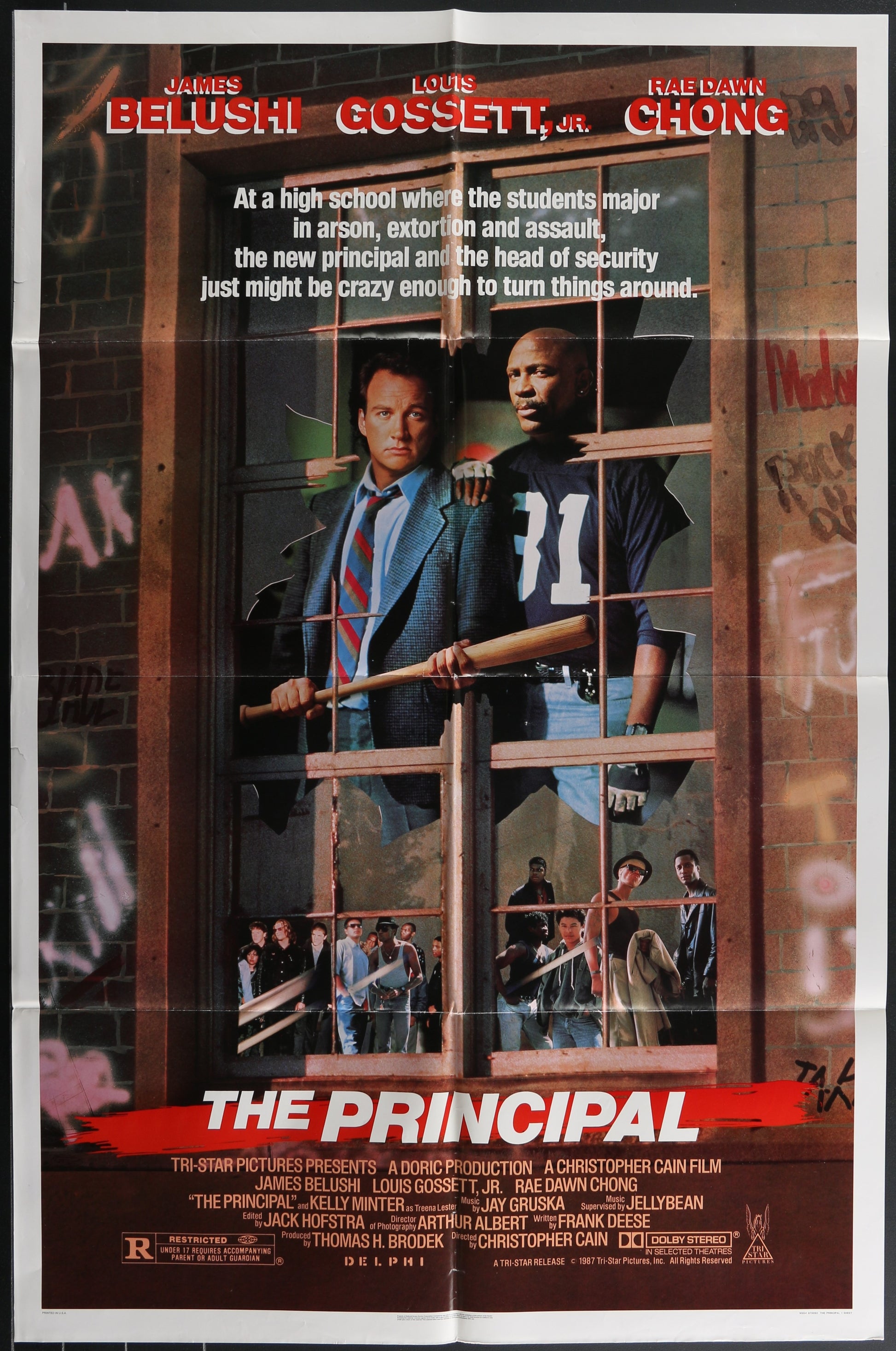 The Principal (1987) Original US One Sheet Movie Poster