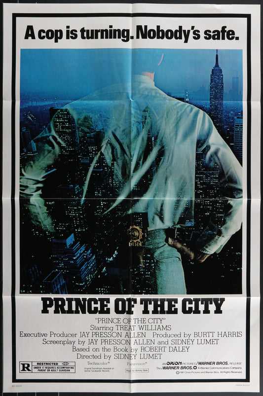 Prince Of The City (1981) Original US One Sheet Movie Poster