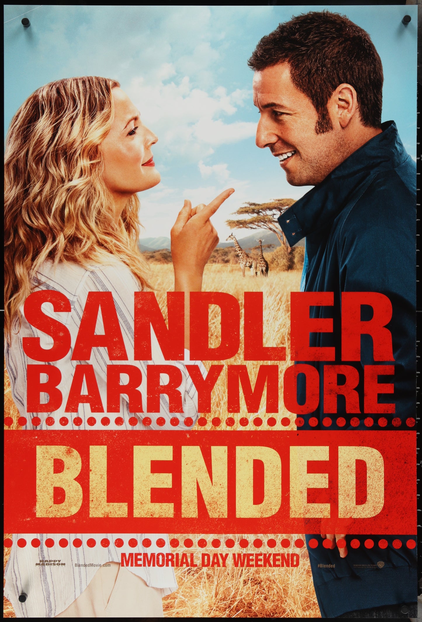 Blended (2014) Original US One Sheet Movie Poster