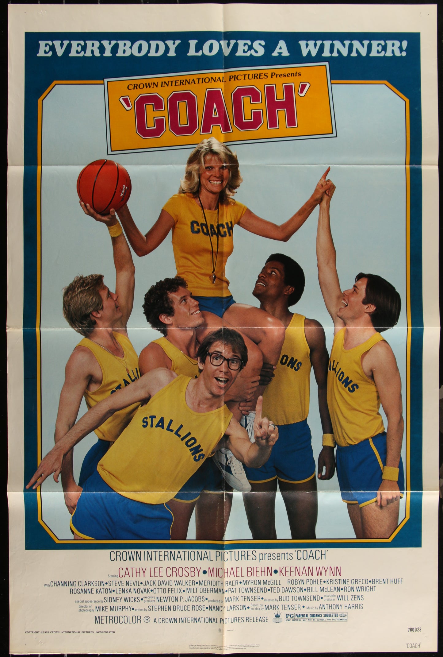 Coach (1978) Original US One Sheet Movie Poster