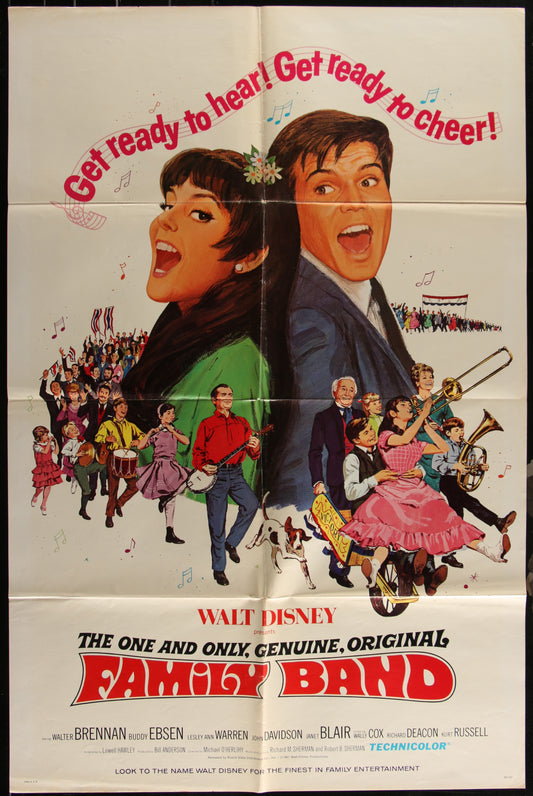 Family Band (1968) Original US One Sheet Movie Poster
