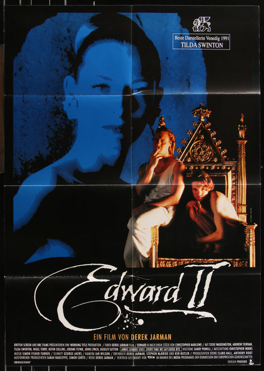 Edward II (1992) Original German A1 Movie Poster