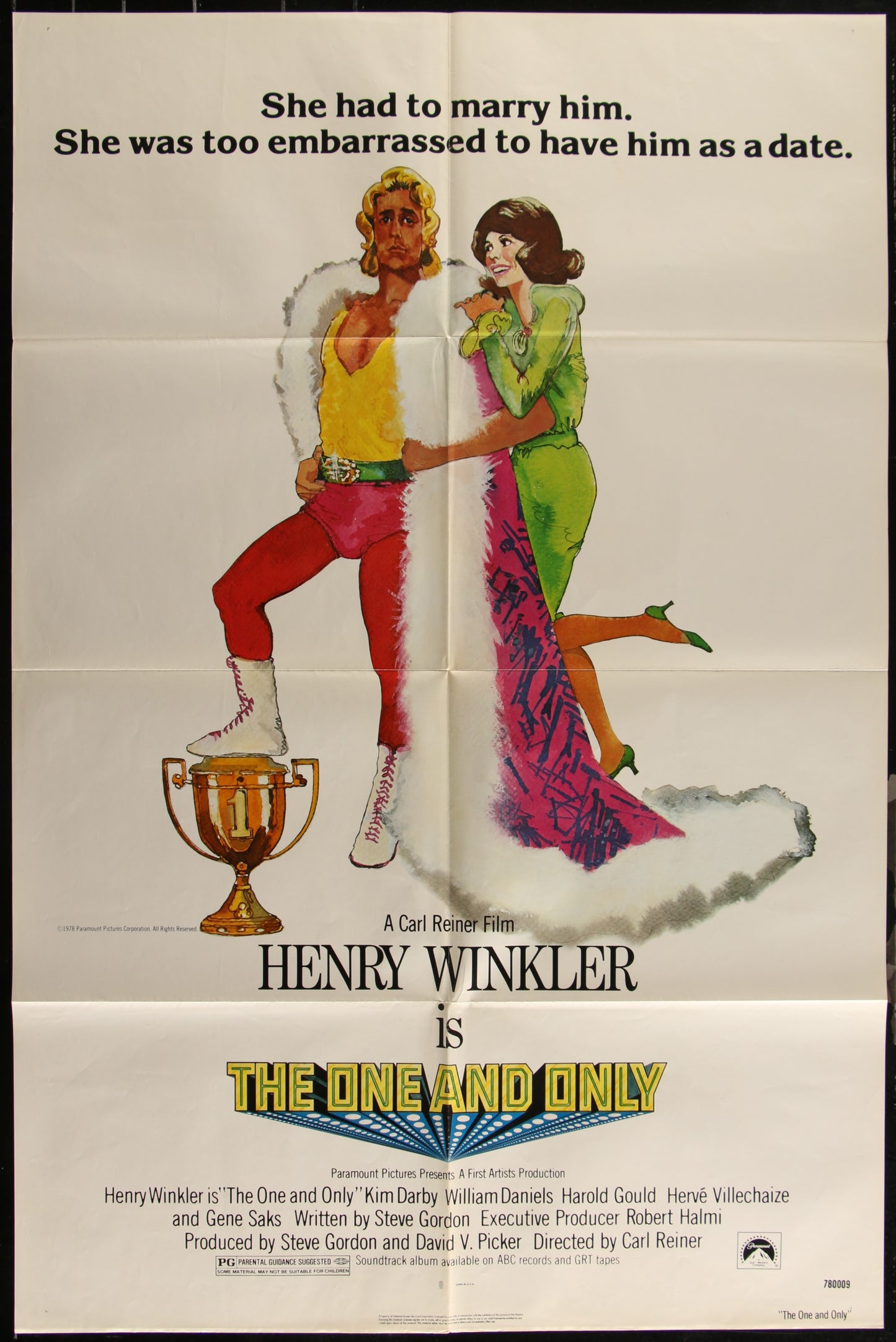 The One And Only (1978) Original US One Sheet Movie Poster