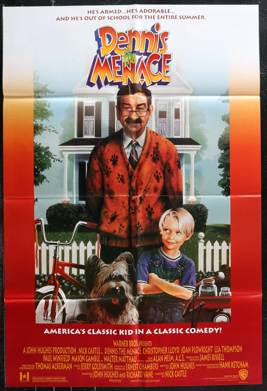 Dennis The Menace (1993) Original US One Sheet Movie Poster