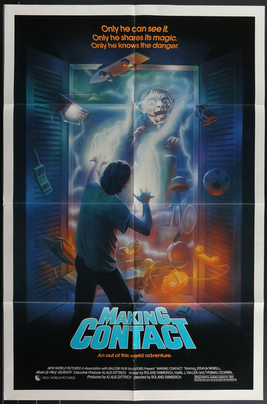 Making Contact (1986) Original US One Sheet Movie Poster