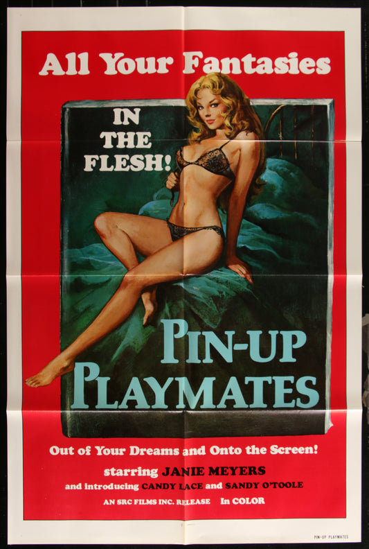 Pin-Up Playmates (1972) Original US One Sheet Movie Poster