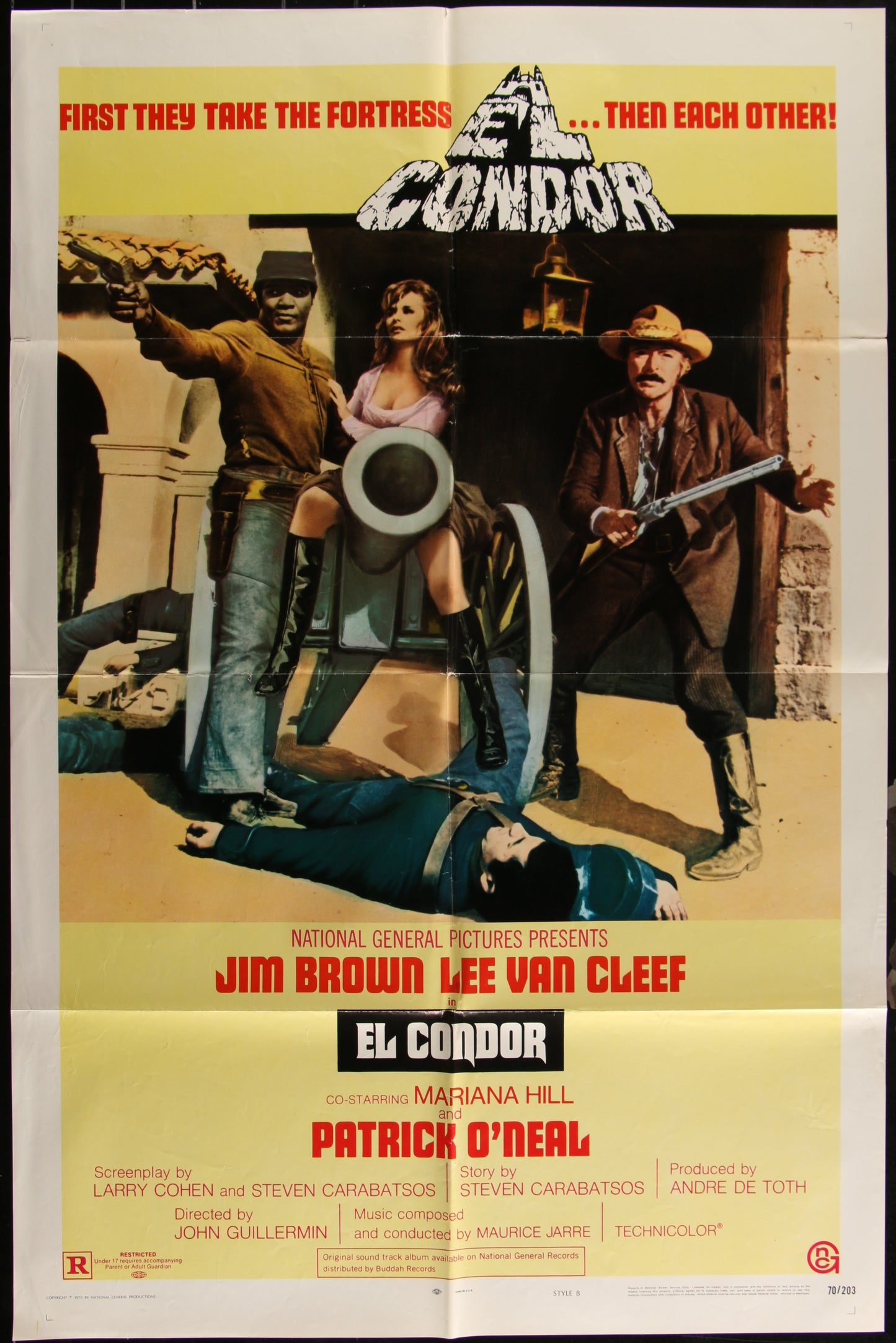 El Condor (1970) Original US One Sheet Movie Poster