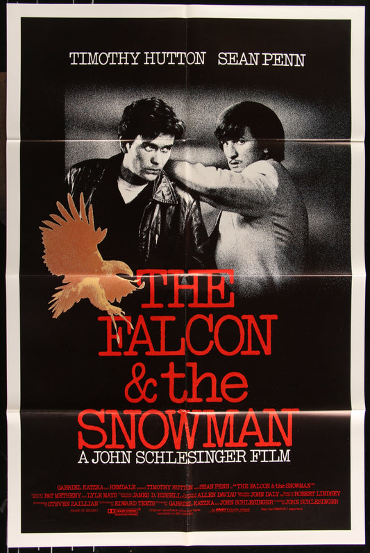 The Falcon And The Snowman (1985) Original US One Sheet Movie Poster