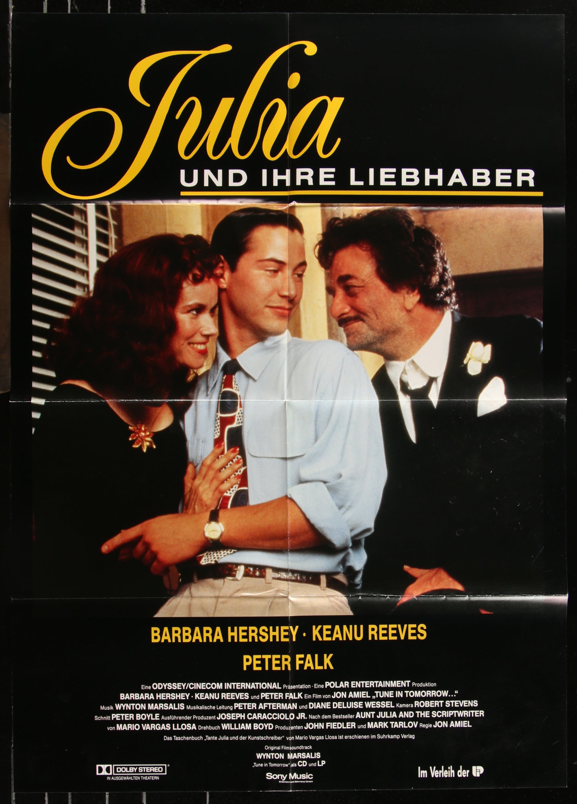 Tune In Tomorrow (1990) Original German A1 Movie Poster