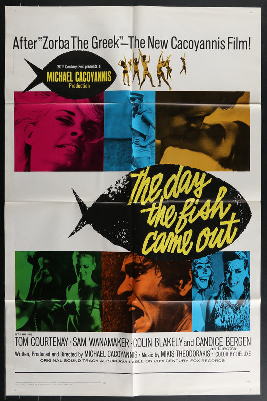 The Day The Fish Came Out (1967) Original US One Sheet Movie Poster