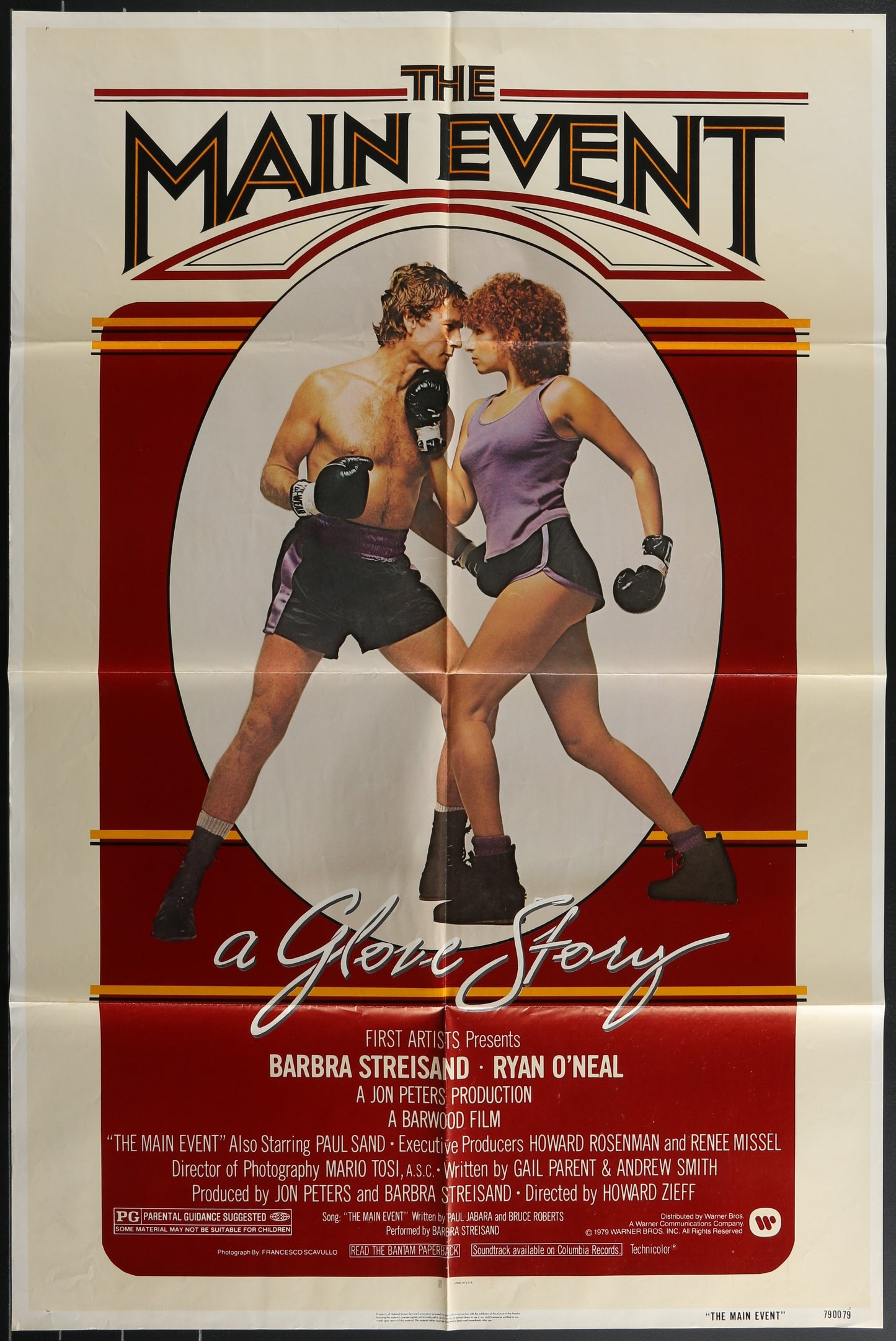 The Main Event (1979) Original US One Sheet Movie Poster