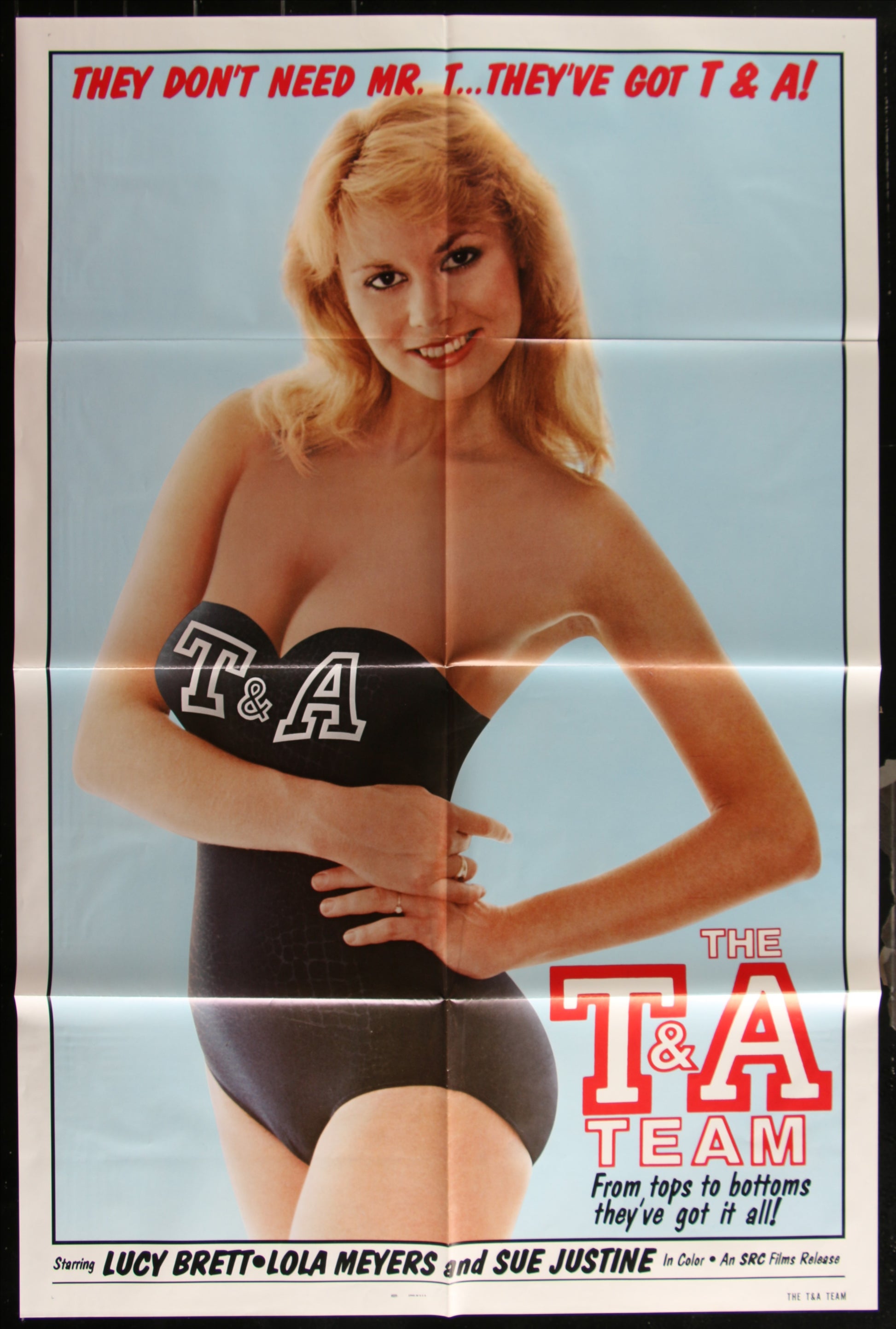 The T & A Team (1984) Original US One Sheet Movie Poster