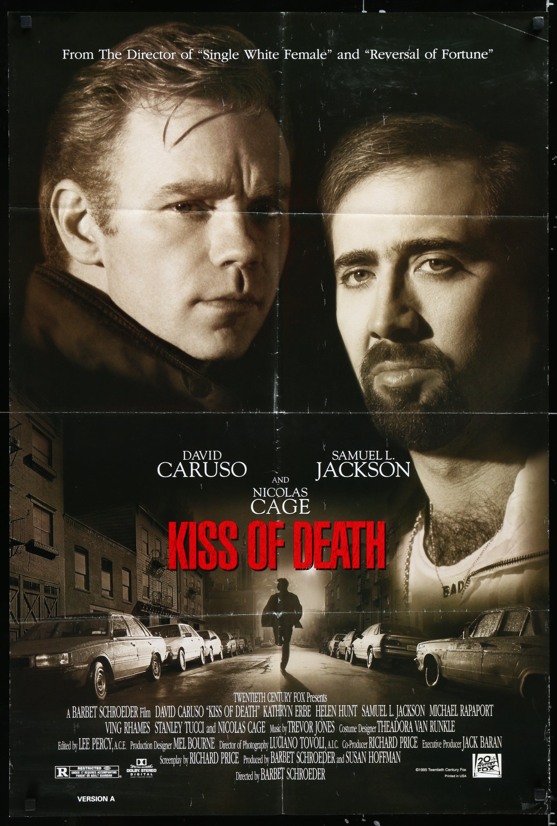 Kiss Of Death (1996) Original US One Sheet Movie Poster