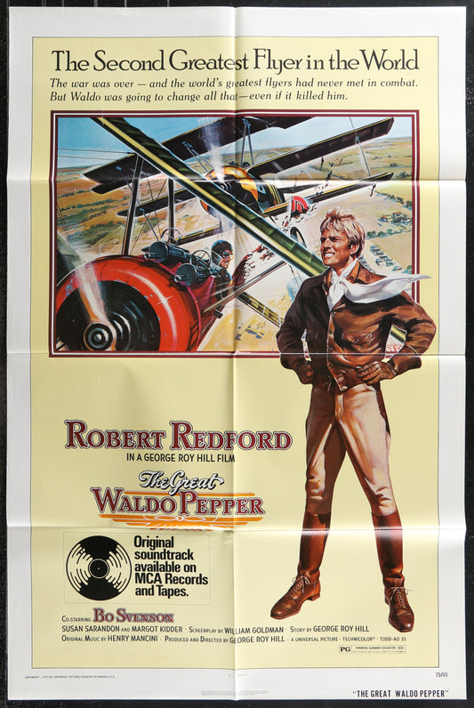 The Great Waldo Pepper (1975) Original US One Sheet Movie Poster