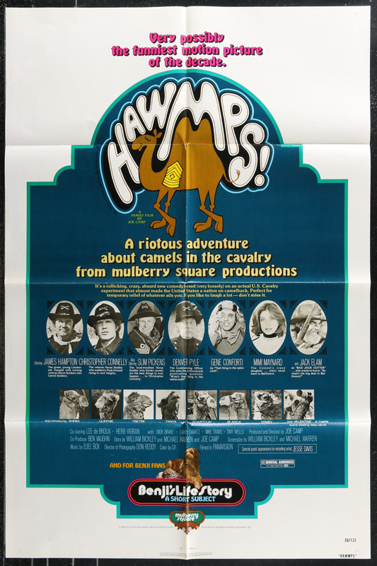 Hawmps (1976) Original US One Sheet Movie Poster