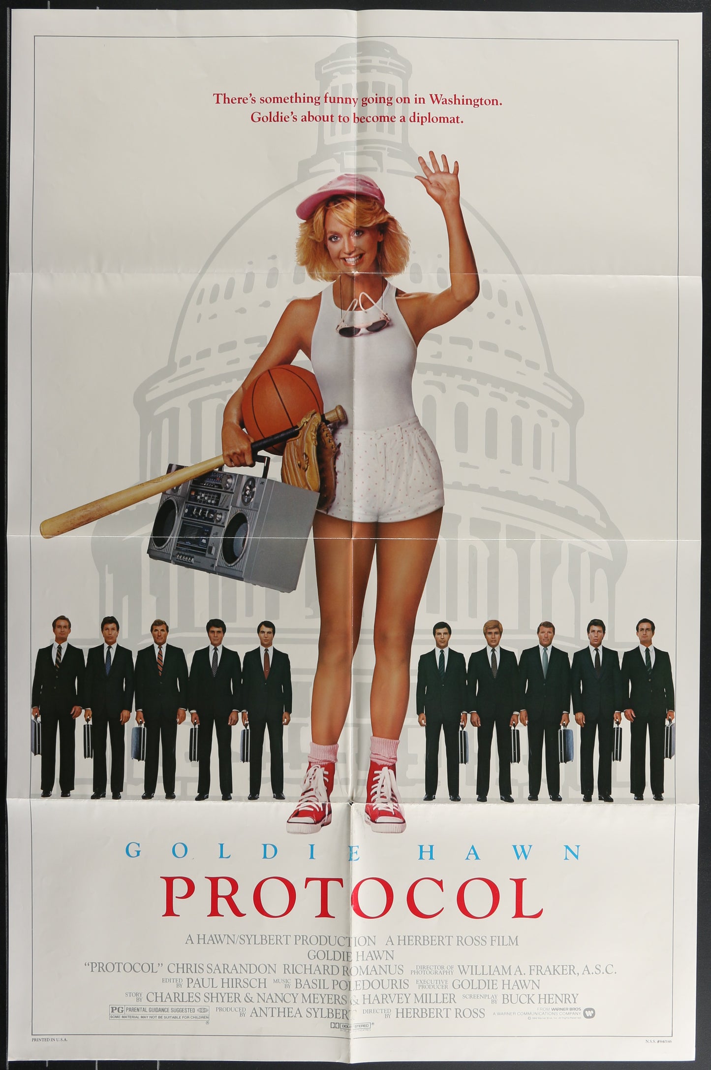 Protocol (1984) Original US One Sheet Movie Poster