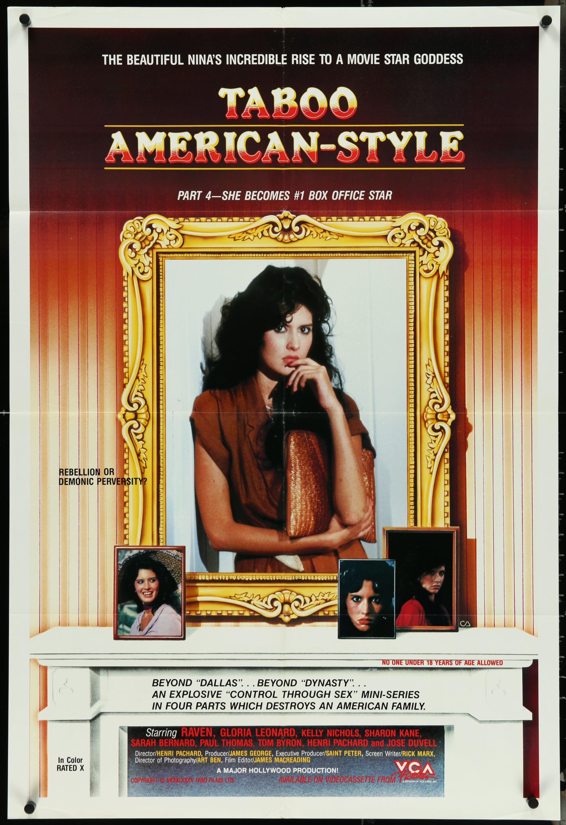 Taboo American Style Part 4- She Becomes #1 Box Office Star (1985) Ori