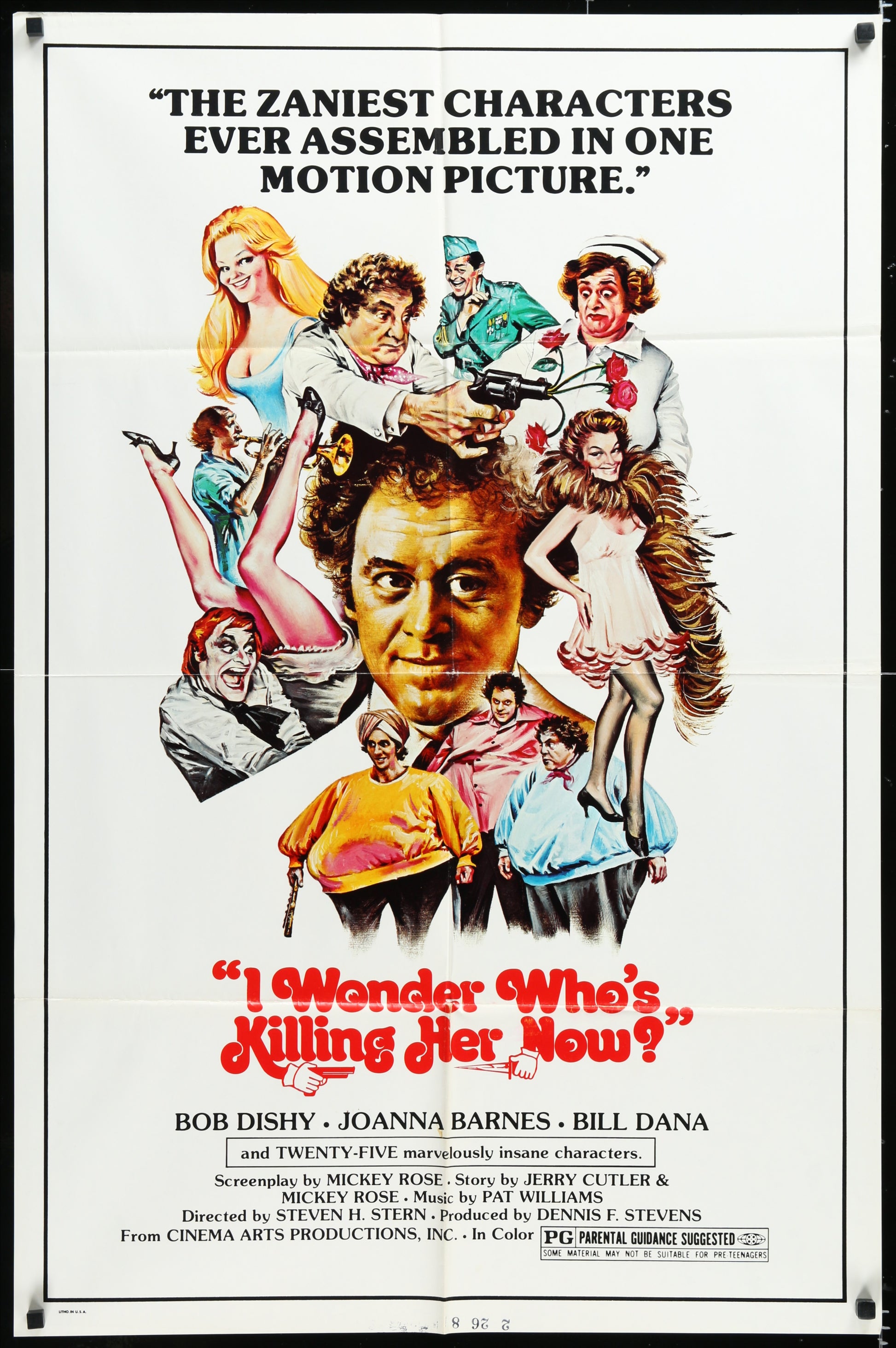 I Wonder Who's Killing Her Now? (1975) Original US One Sheet Movie Poster