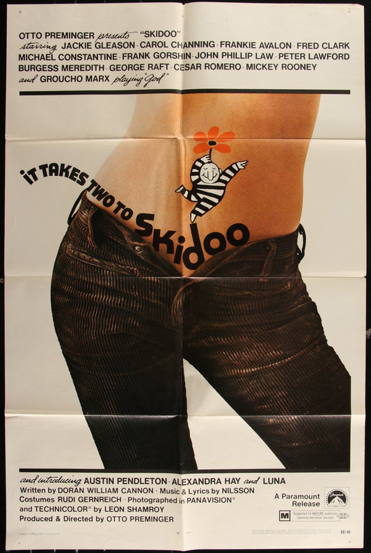 Skidoo (1969) Original US One Sheet Movie Poster