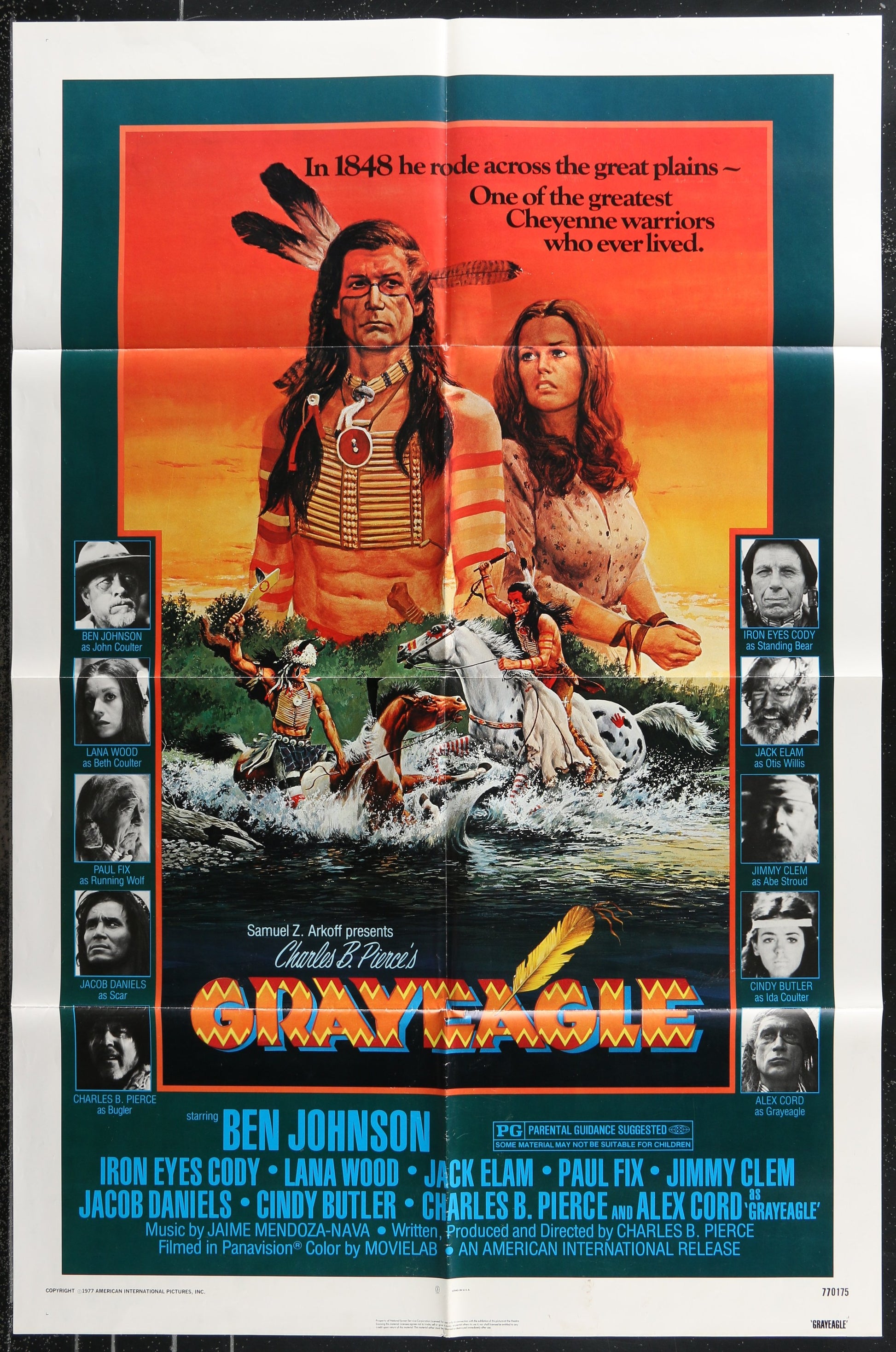 Grayeagle (1977) Original US One Sheet Movie Poster
