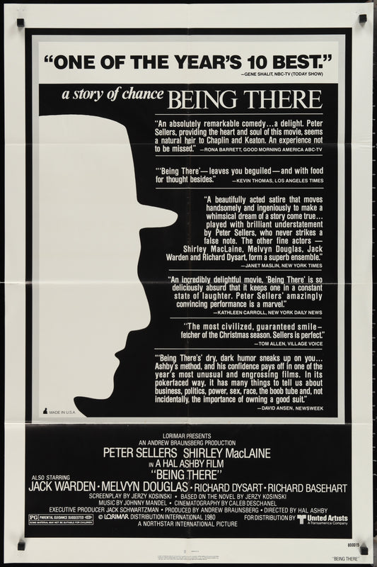 Being There (1979) Original US One Sheet Movie Poster